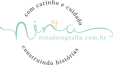 Logo de Nina Fotografia - Fotógrafo Materno-Infantil Pinhalzinho, SC.